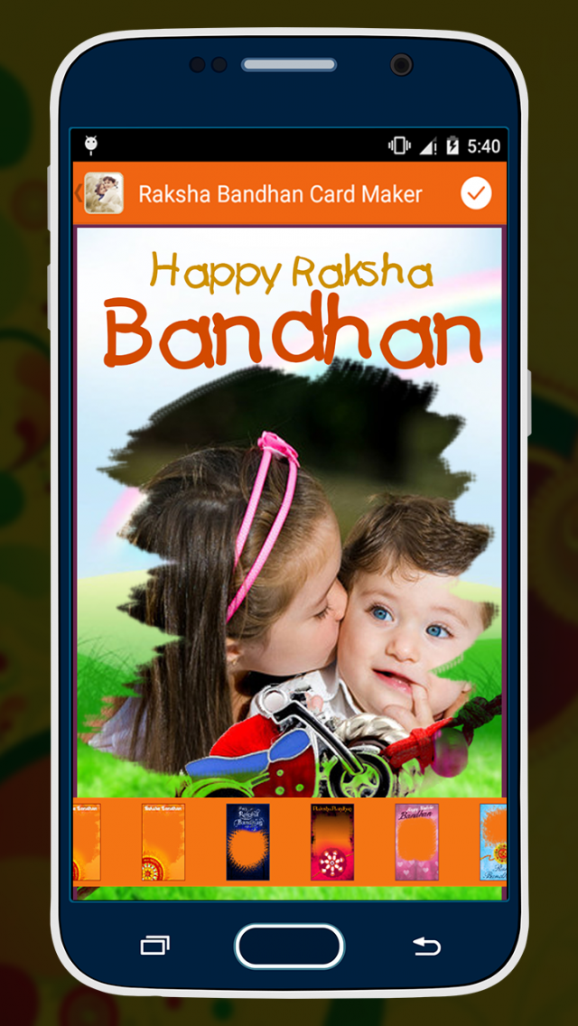 Raksha Bandhan Card Maker App for Android New Android Photo & Video App